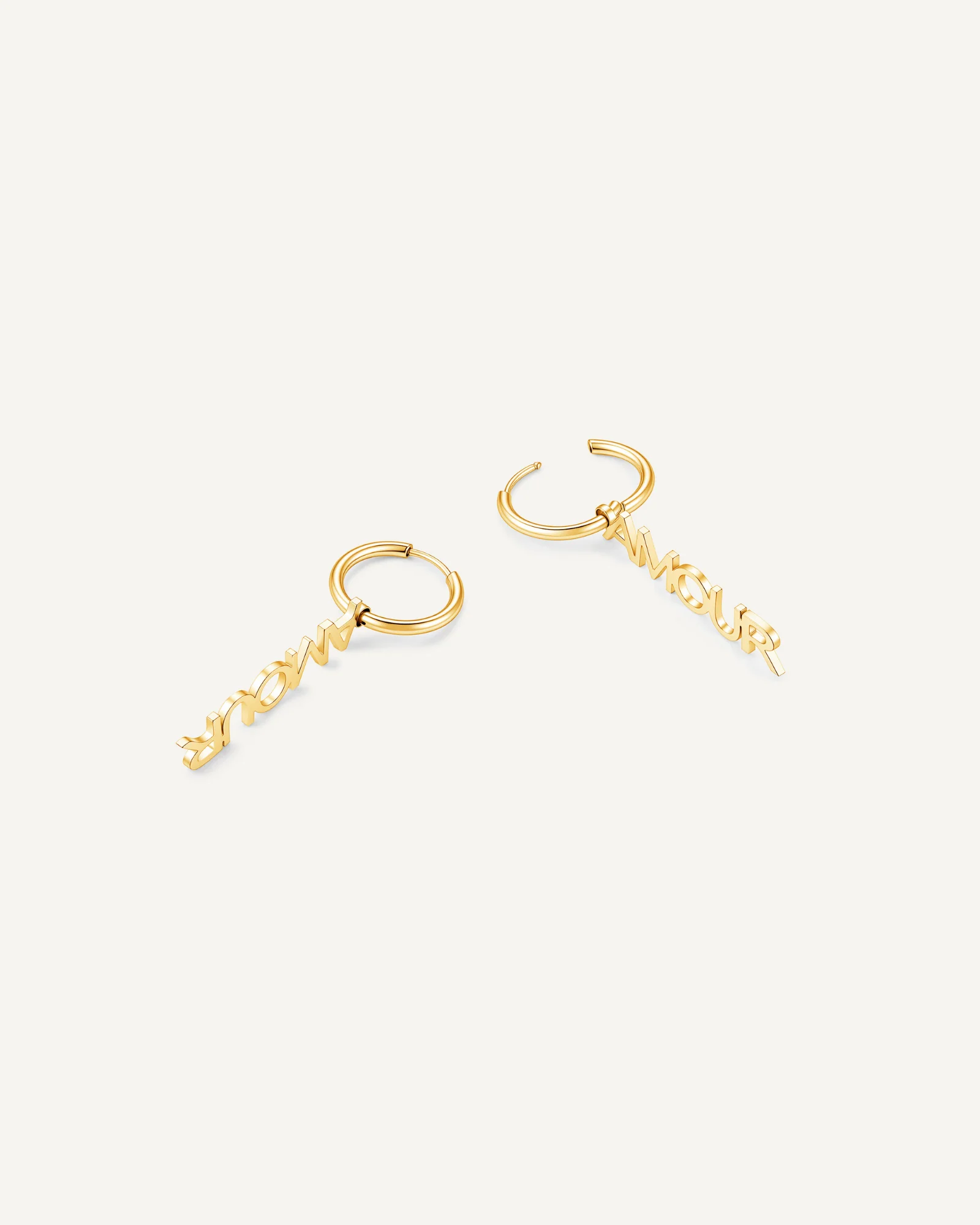 Amour Hoop Earrings - Image 3