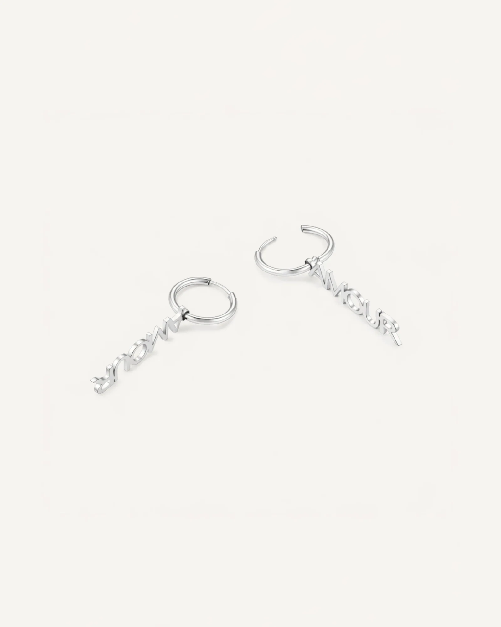 Amour Hoop Earrings - Image 4