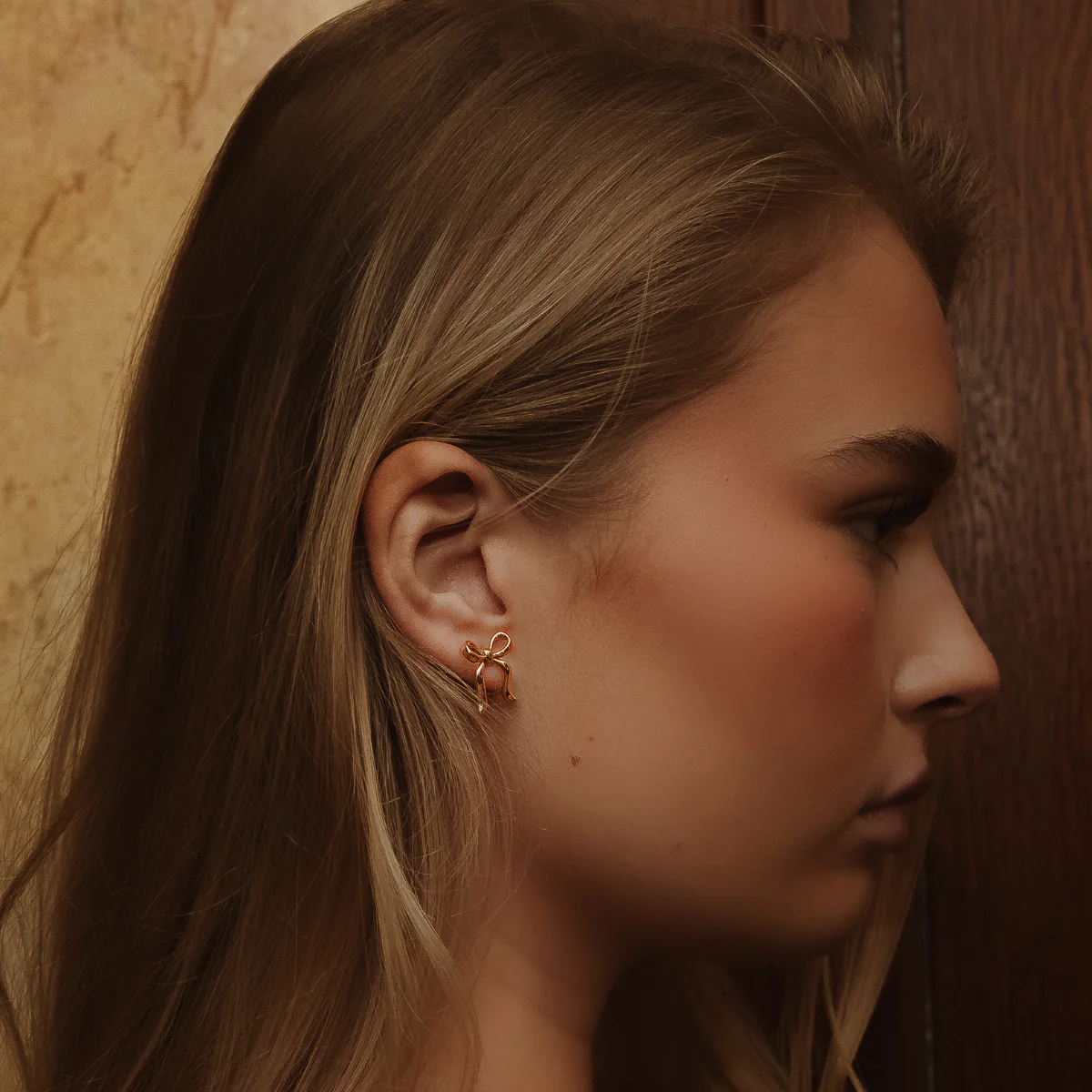 Charming Bow Earrings - Image 3