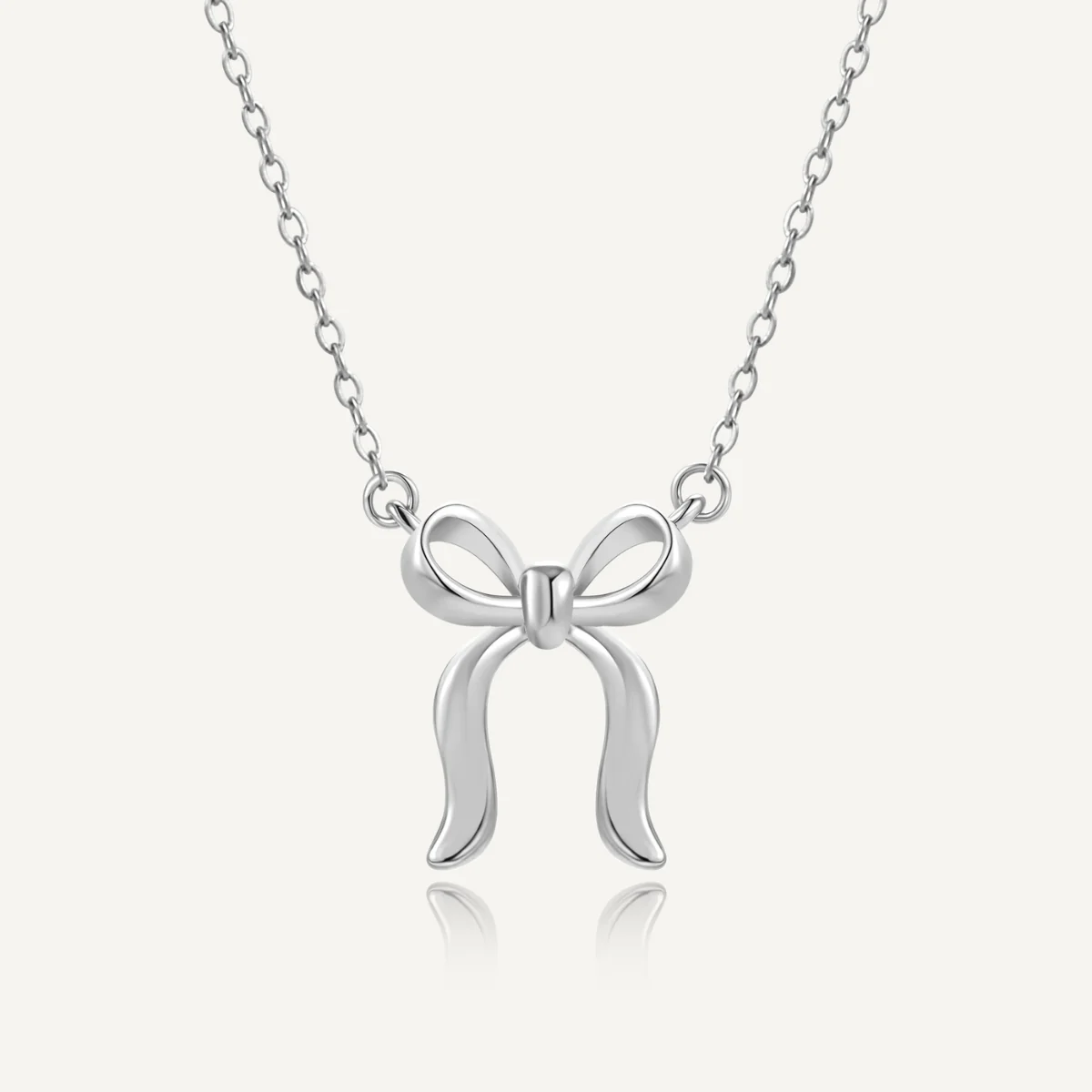 Charming Bow Necklace - Image 3