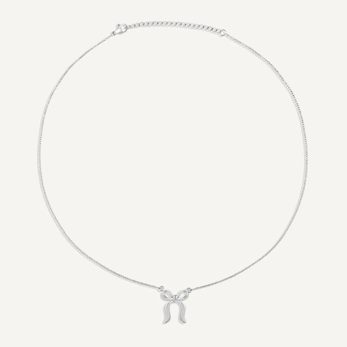 Charming Bow Necklace - Image 4
