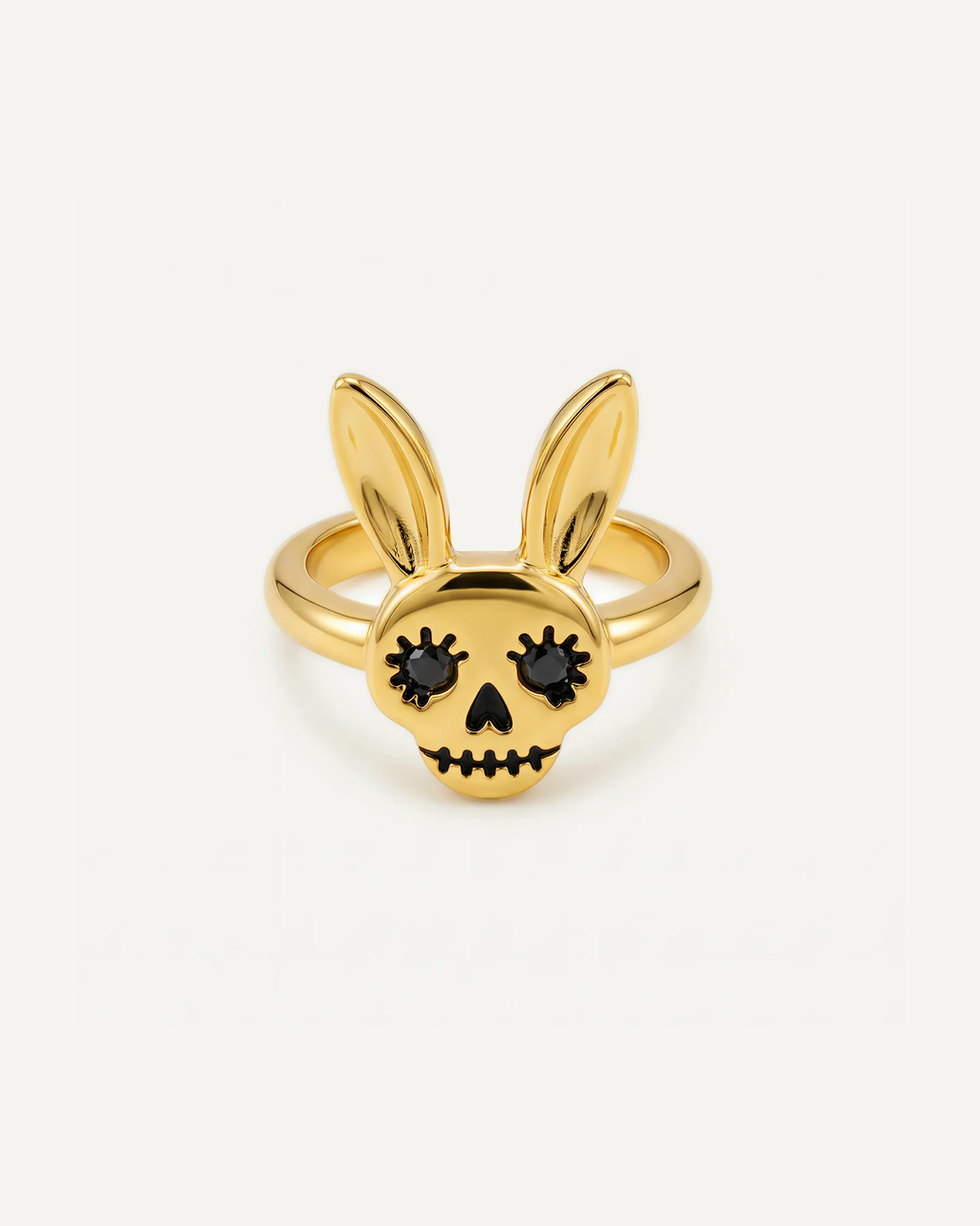 Bunny Skull Ring
