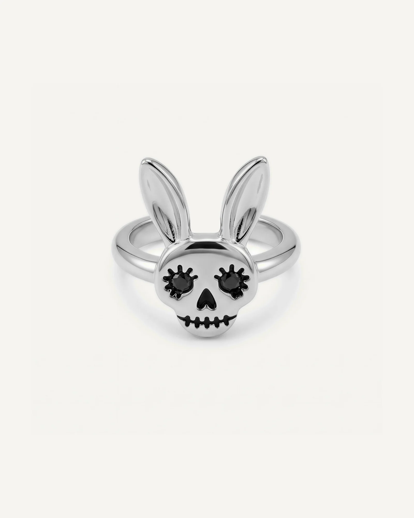 Bunny Skull Ring - Image 2