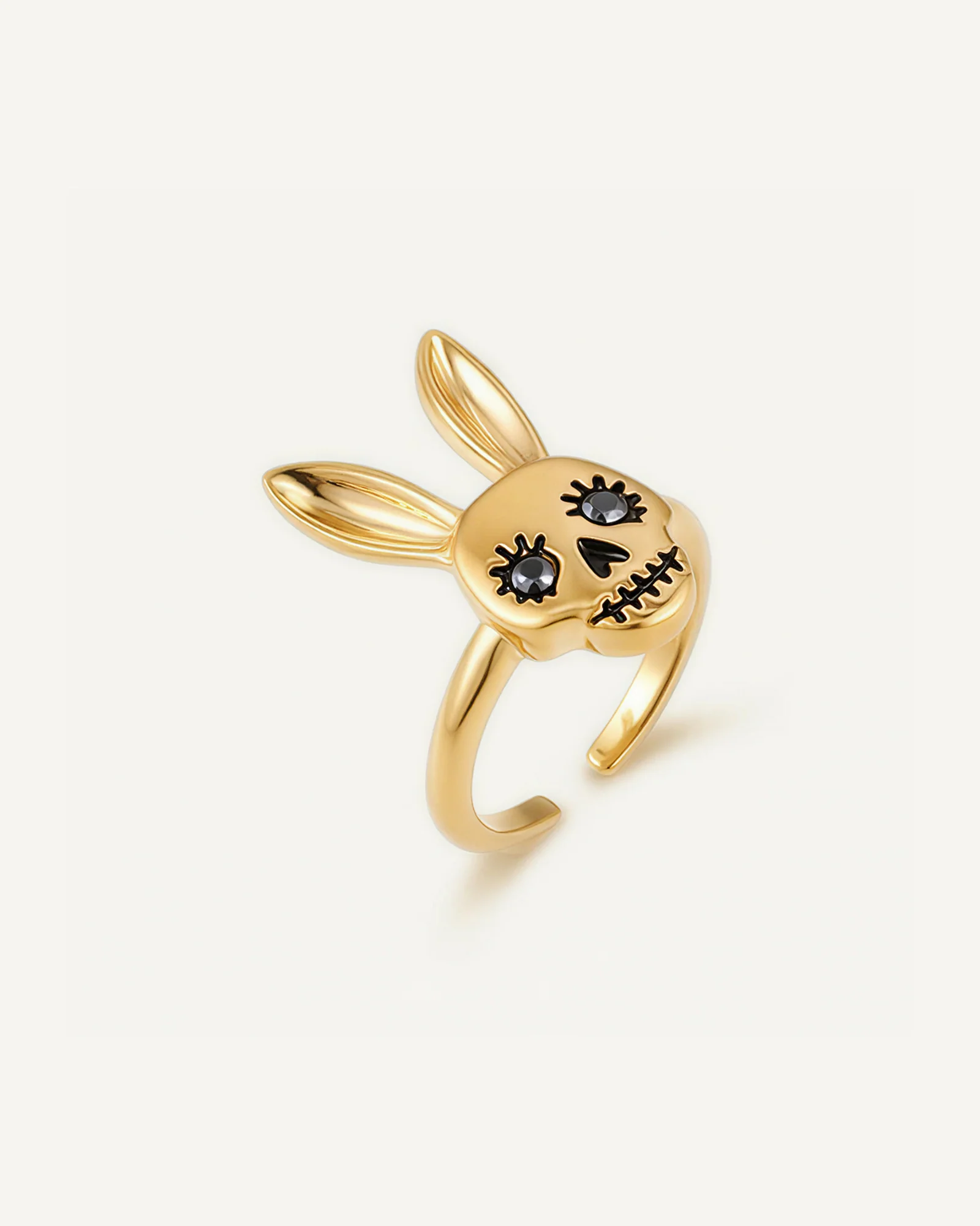 Bunny Skull Ring - Image 3