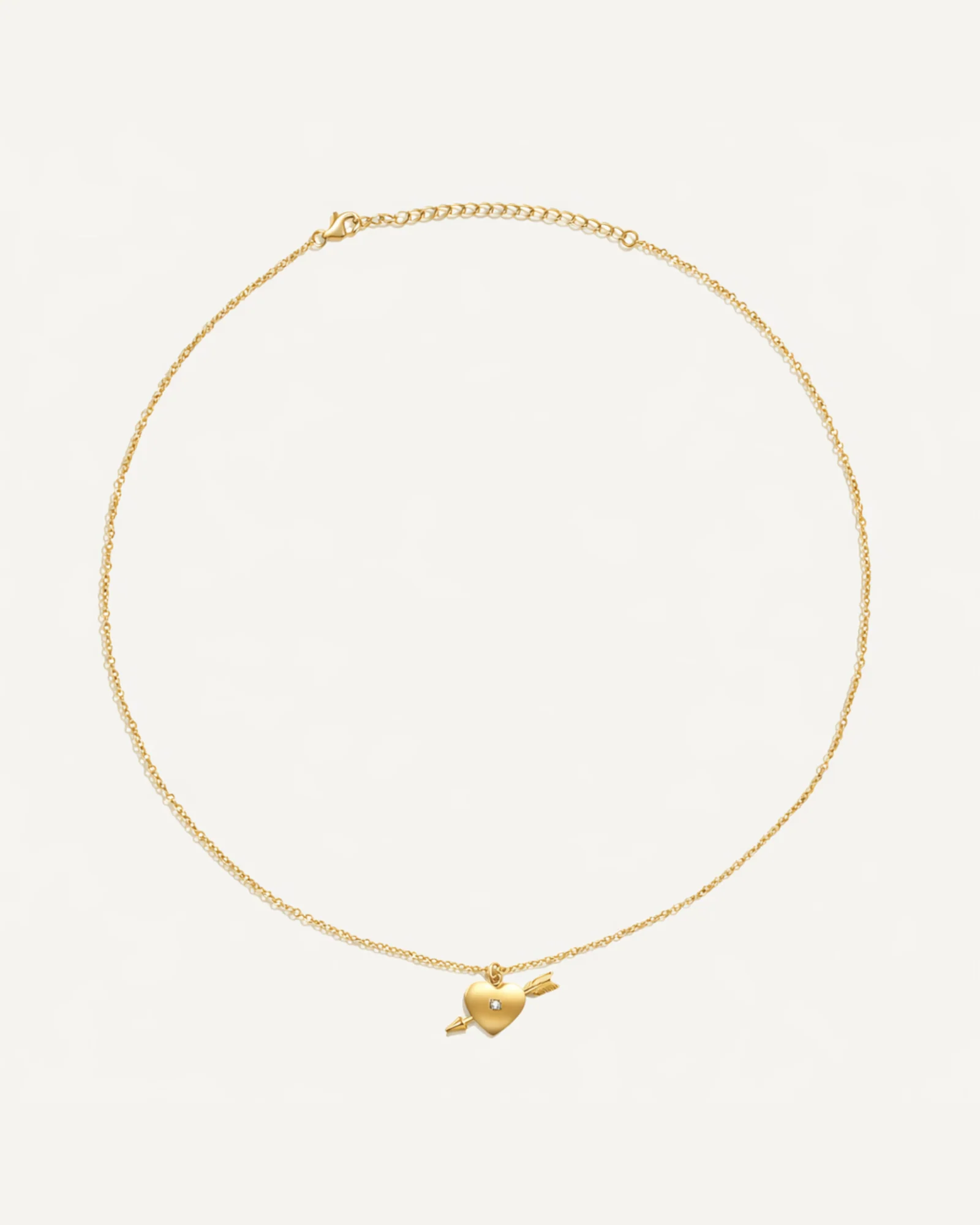 Crystal Heart Necklace - Image 3