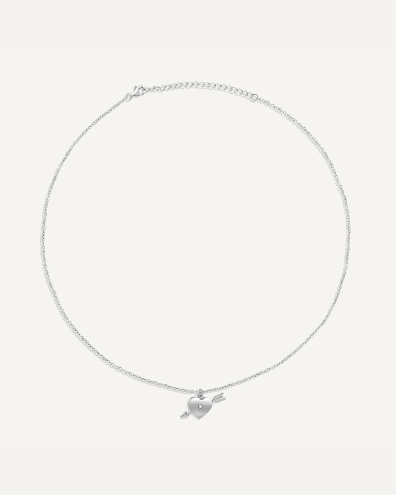 Crystal Heart Necklace - Image 4