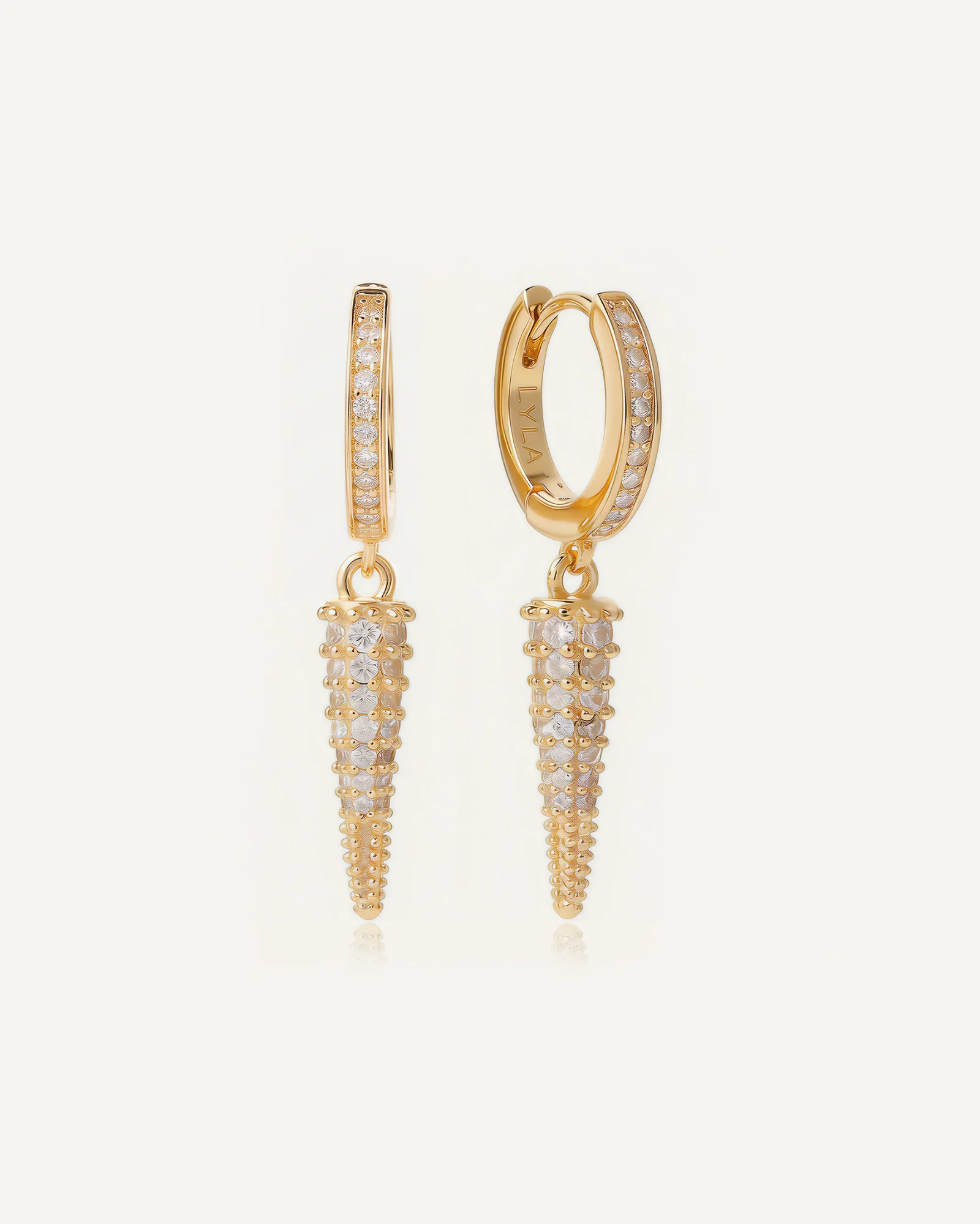Diamond Drop Earrings