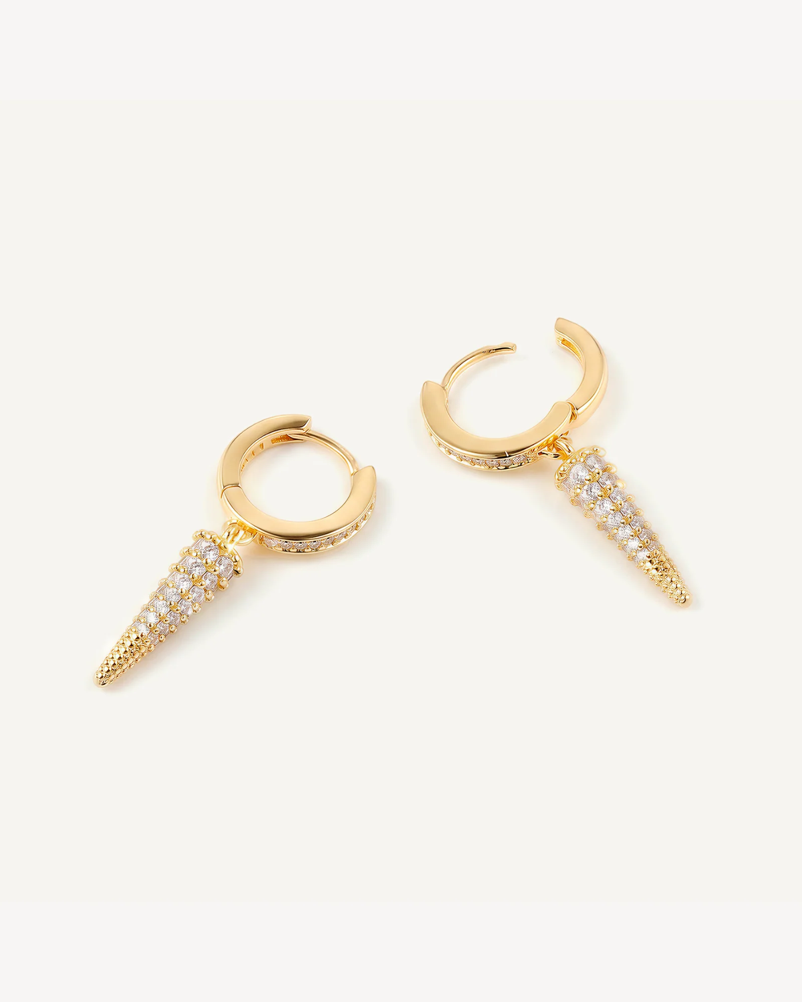 Diamond Drop Earrings - Image 3