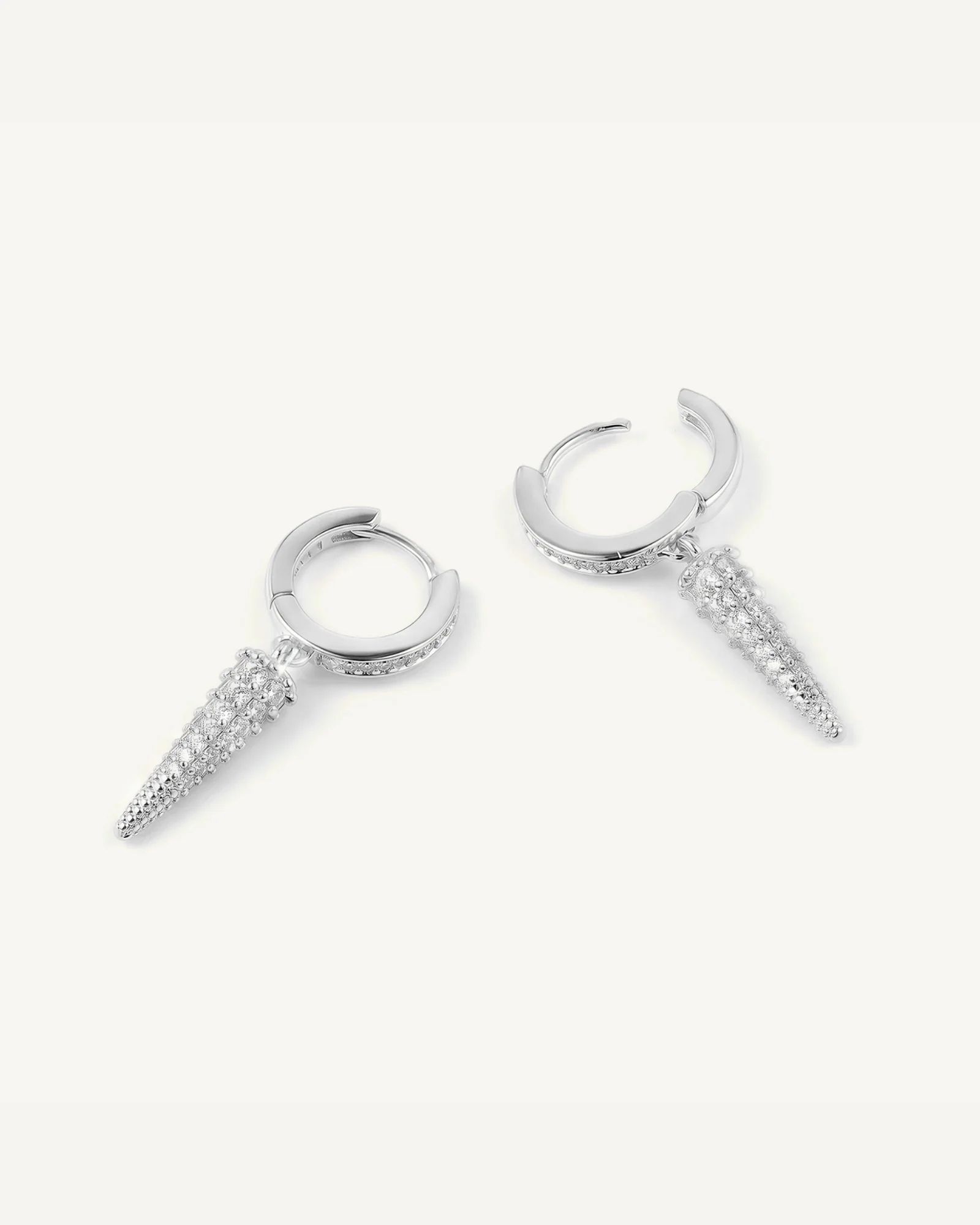 Diamond Drop Earrings - Image 4
