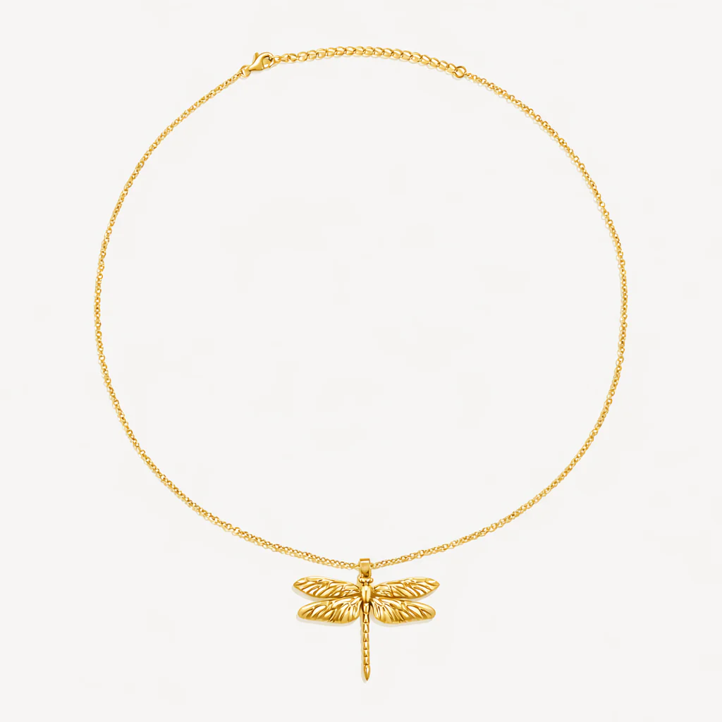 Dragonfly Whisper Necklace - Image 4