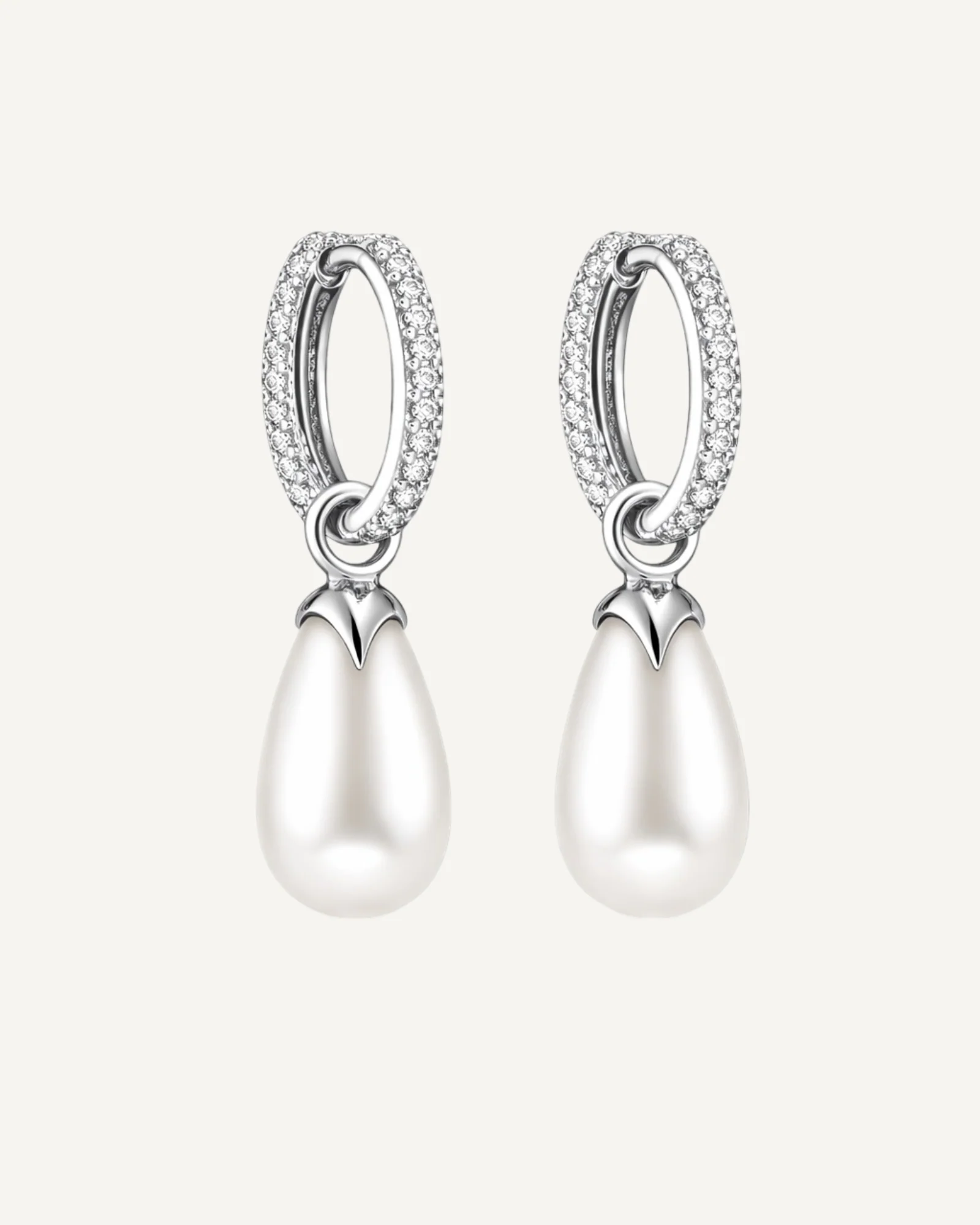Droplet Diamond Earrings - Image 2
