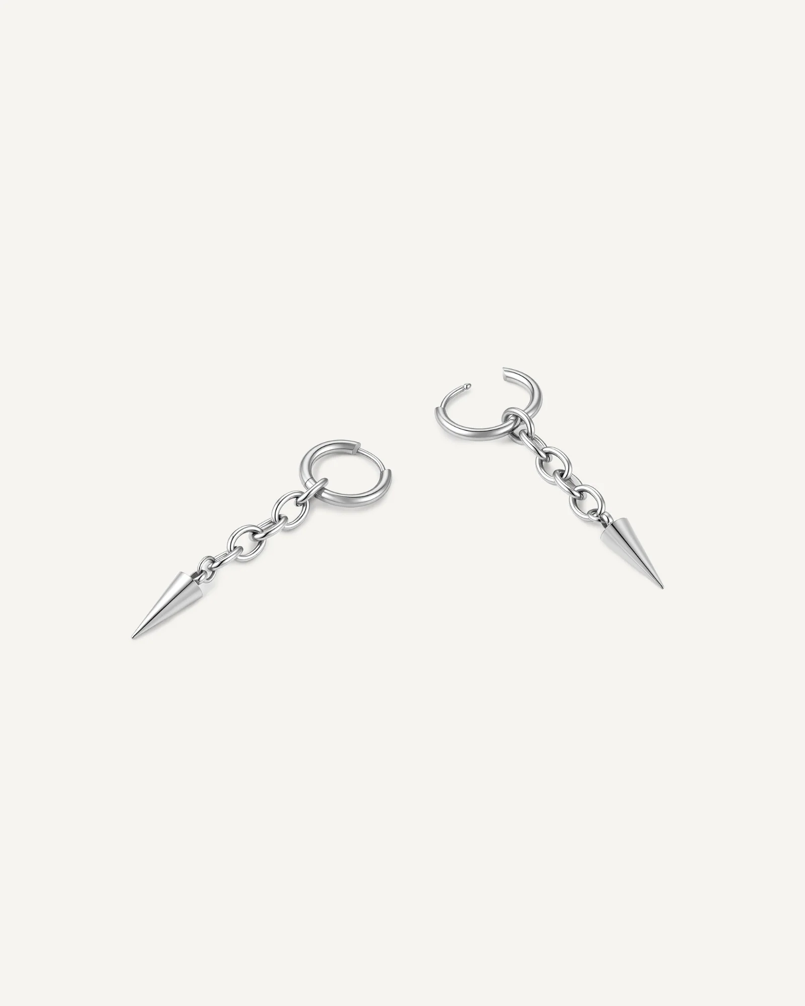Edge Hoop Earrings - Image 4
