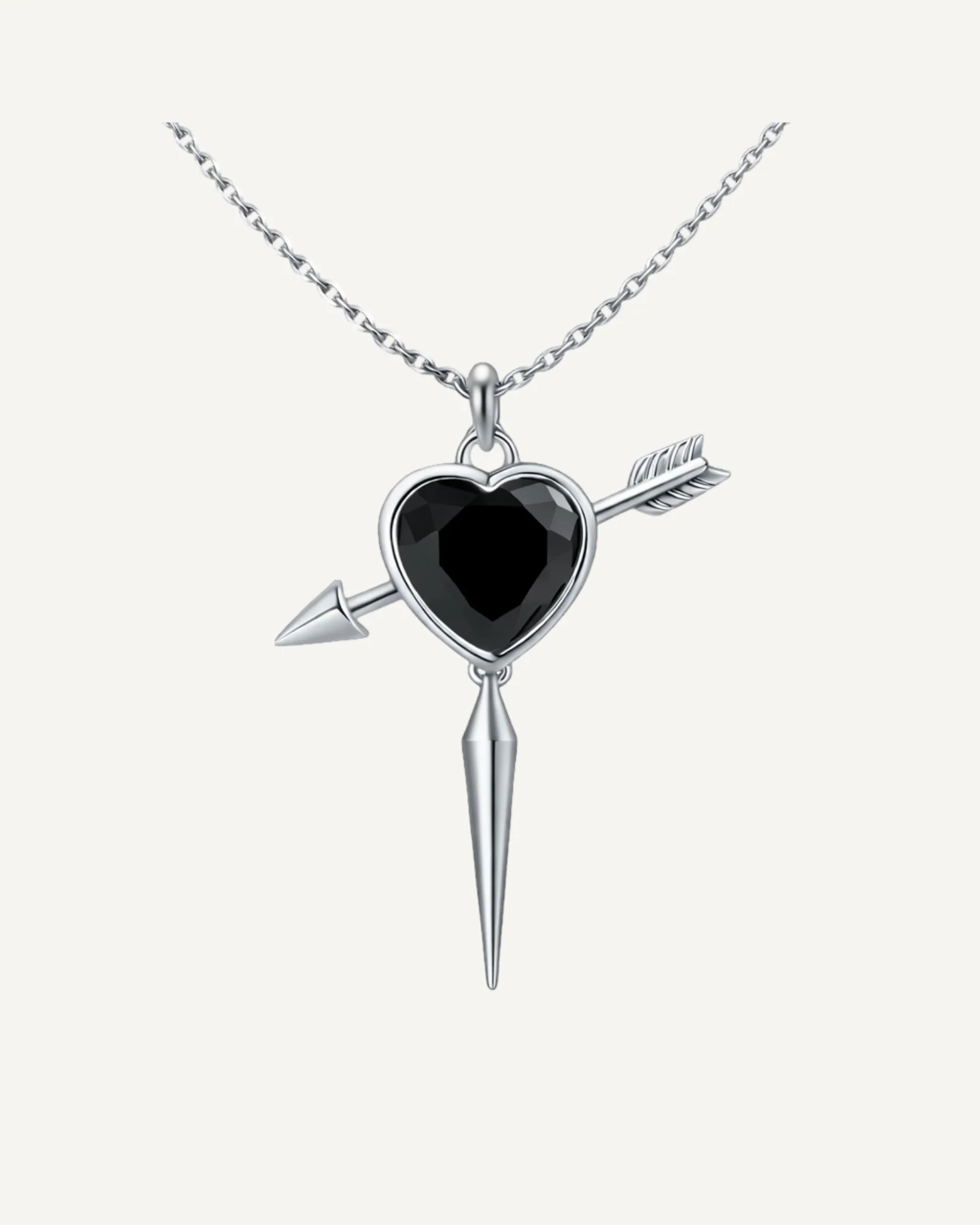 Heartpierced Spike Necklace - Image 3