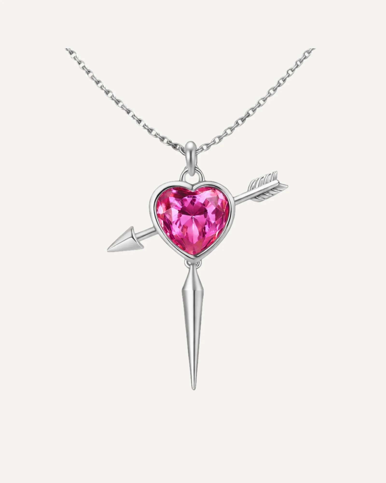 Heartpierced Spike Necklace - Image 4
