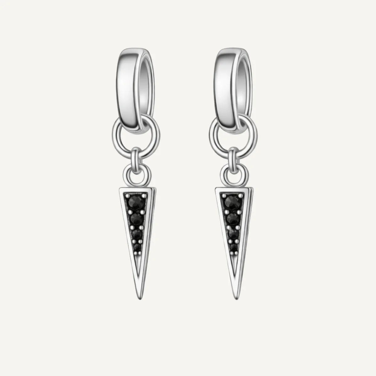 Noir Shard Earrings - Image 2