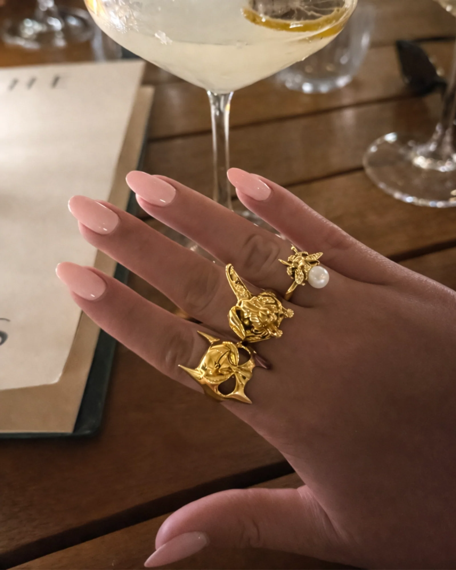 Pearl Bee Ring - Image 6