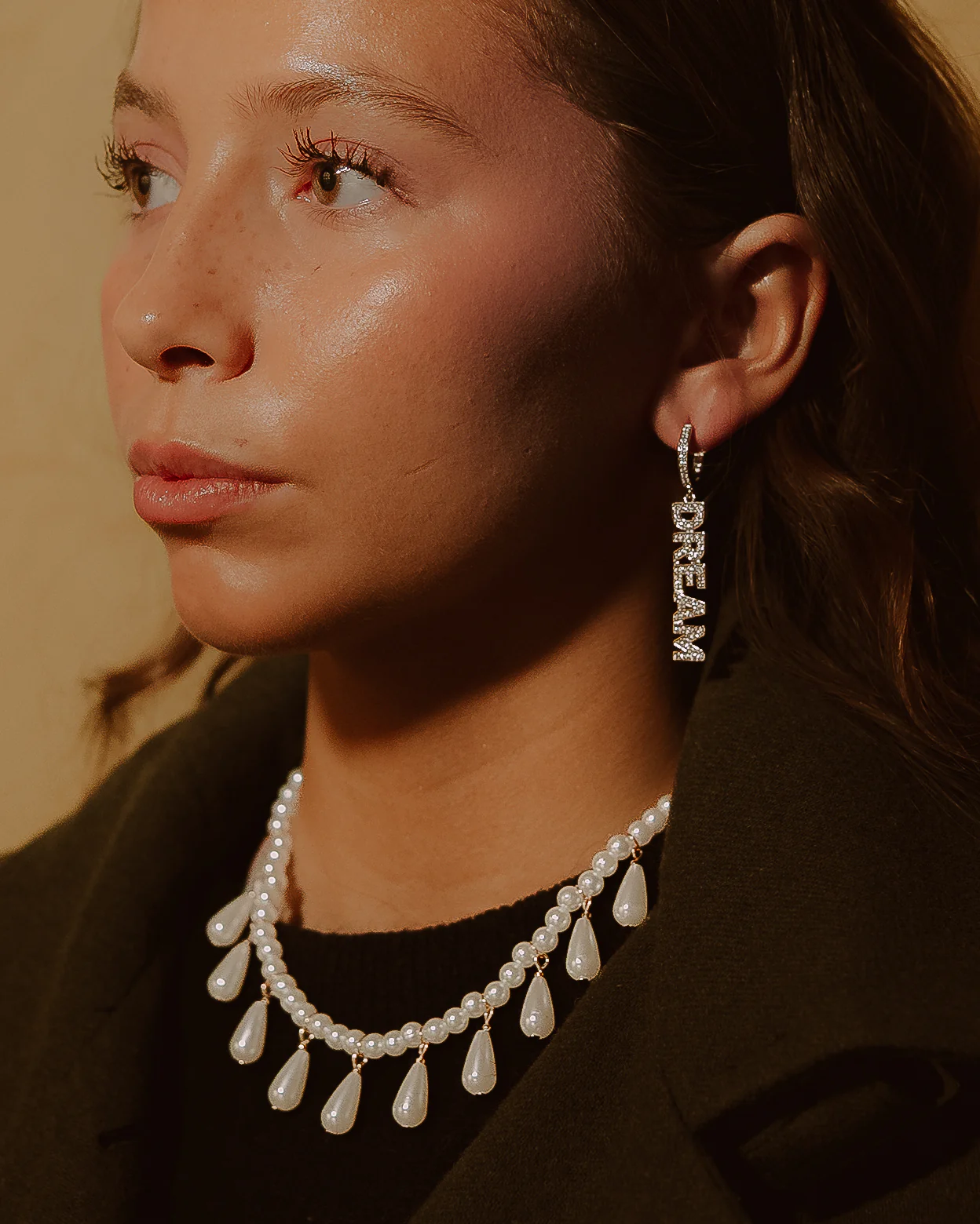 Pearl Drop Necklace - Image 5