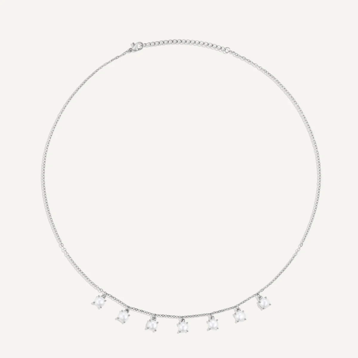 Pearl Fang Cascade Necklace - Image 4