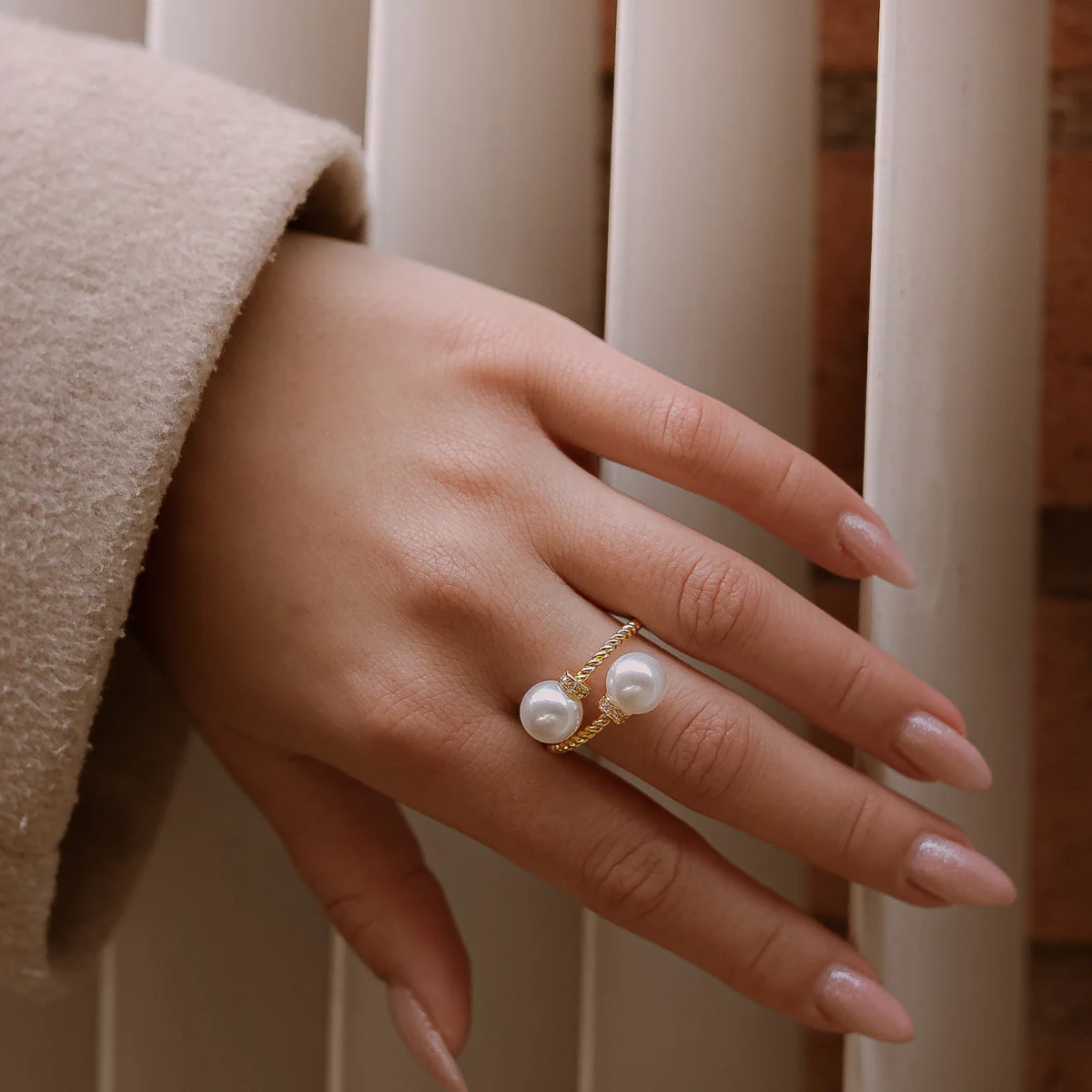 Pearl Twist Ring - Image 3