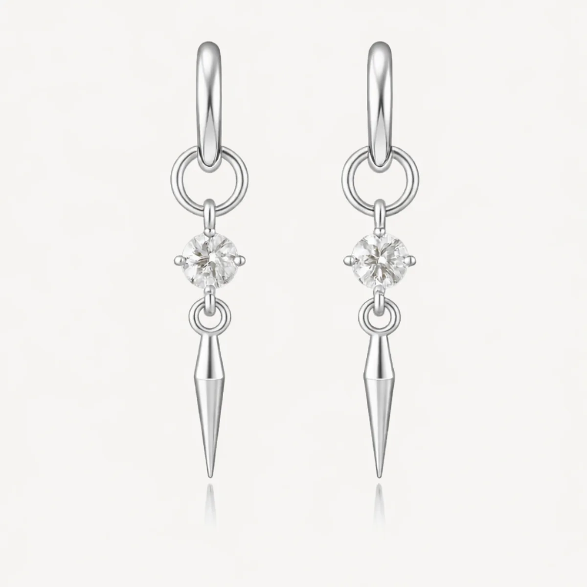 Prism Spike Earrings - Image 2