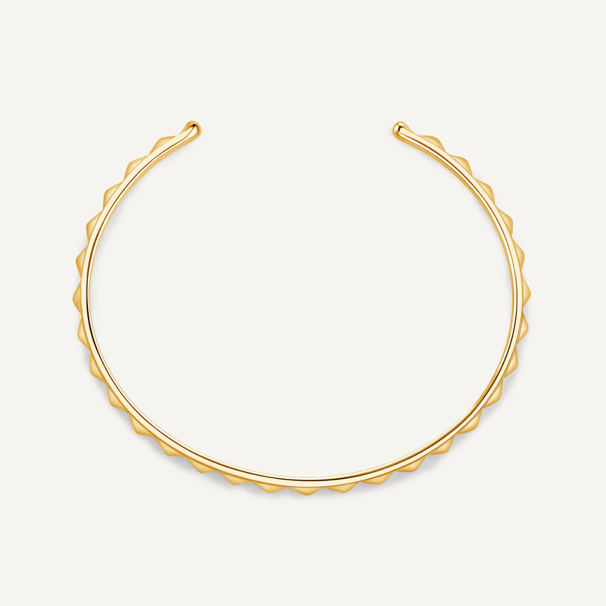 Pyramid Statement Bangle - Image 3