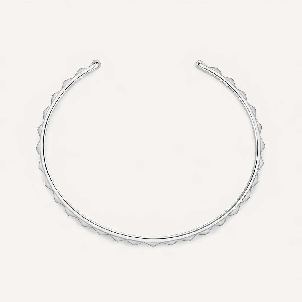 Pyramid Statement Bangle - Image 4