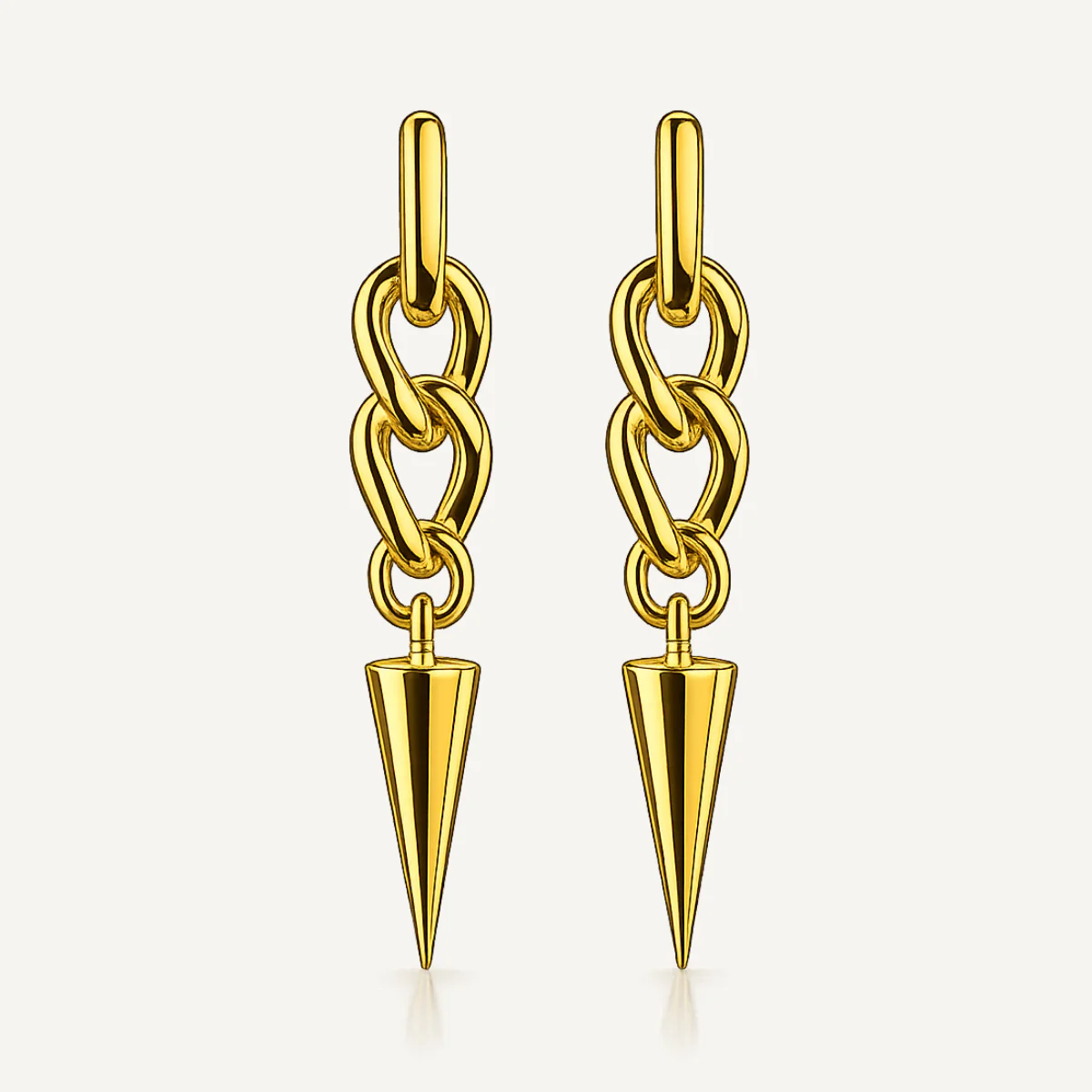 Spike Chain Earrings