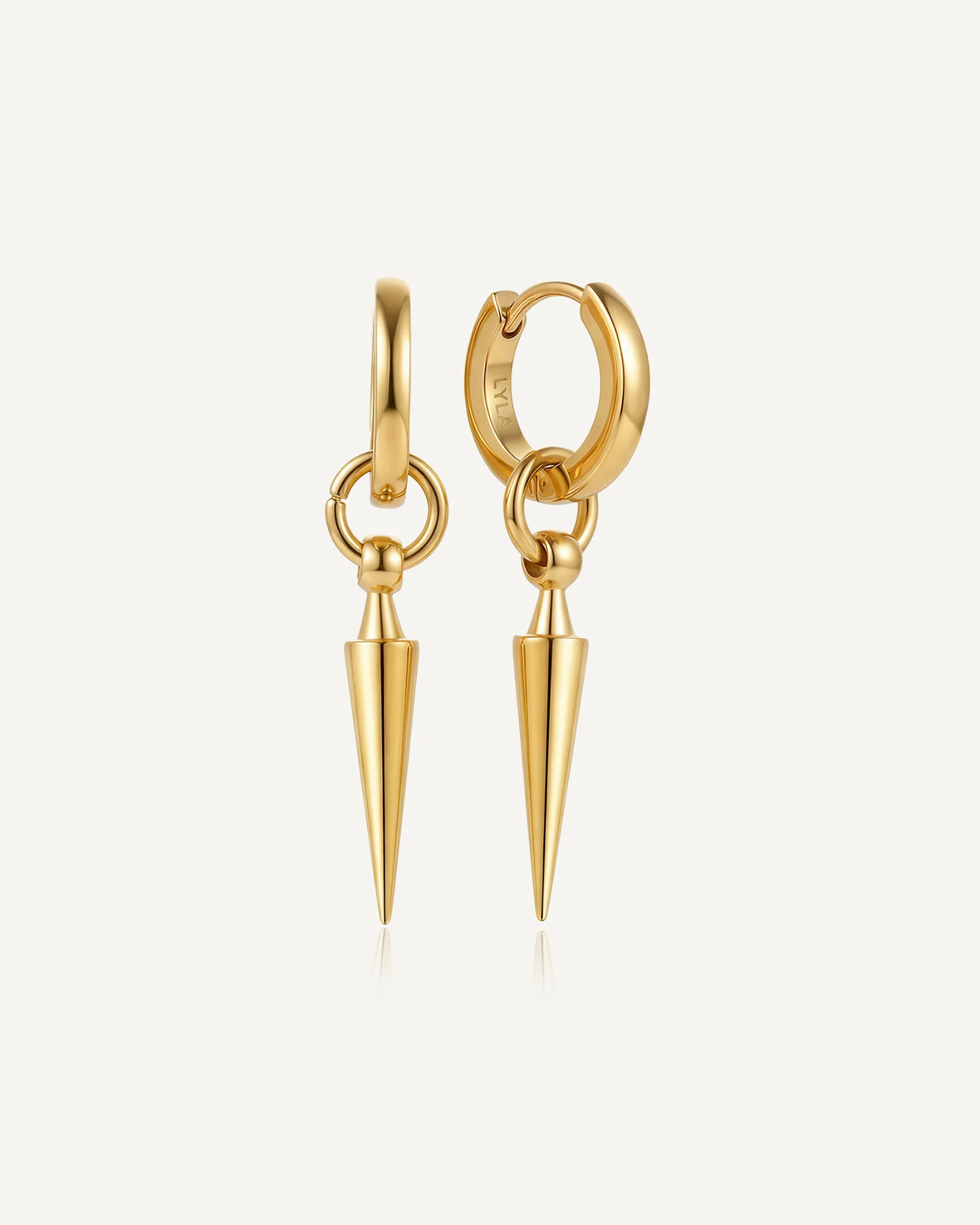 Spike Drop Earrings