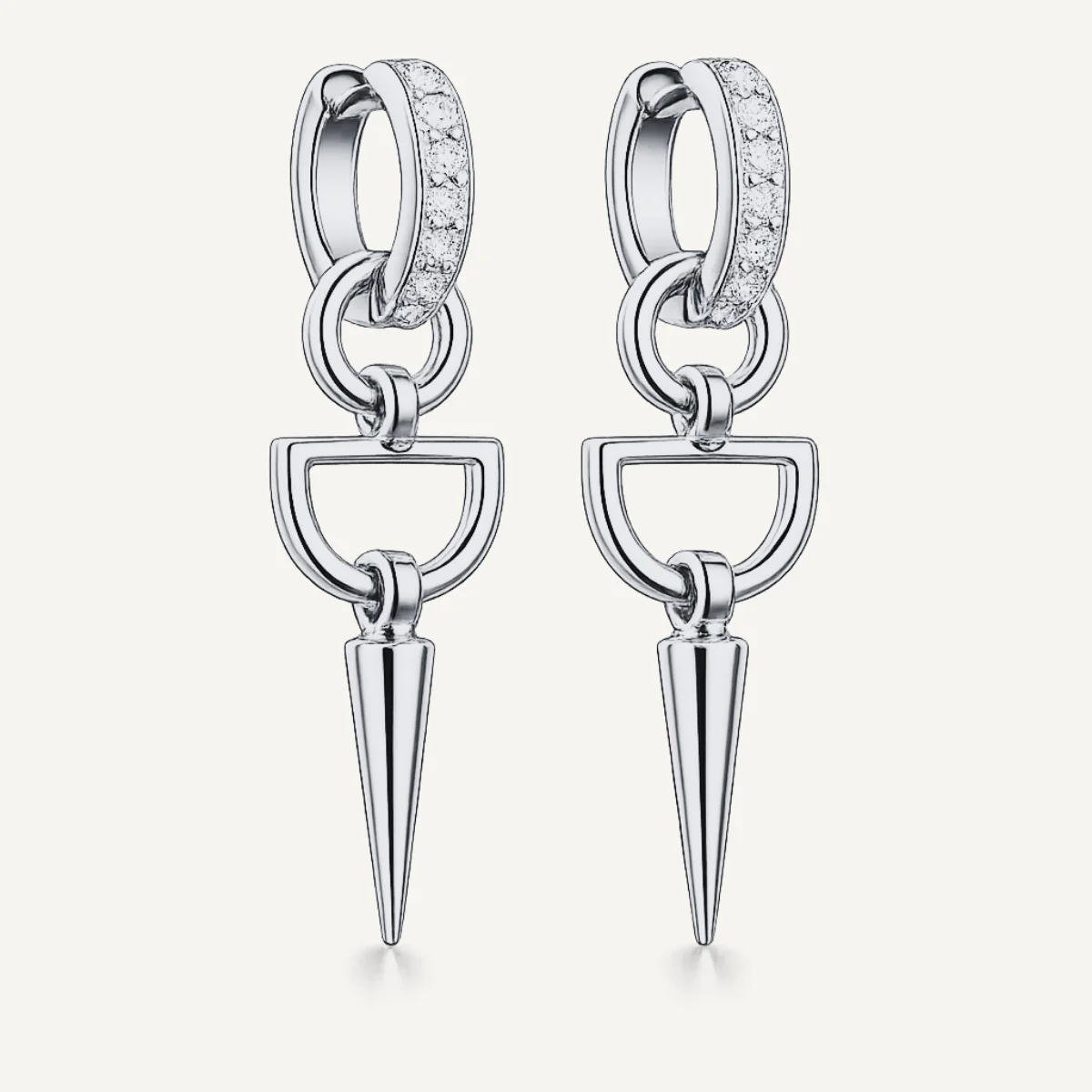 Spike Link Earrings - Image 2