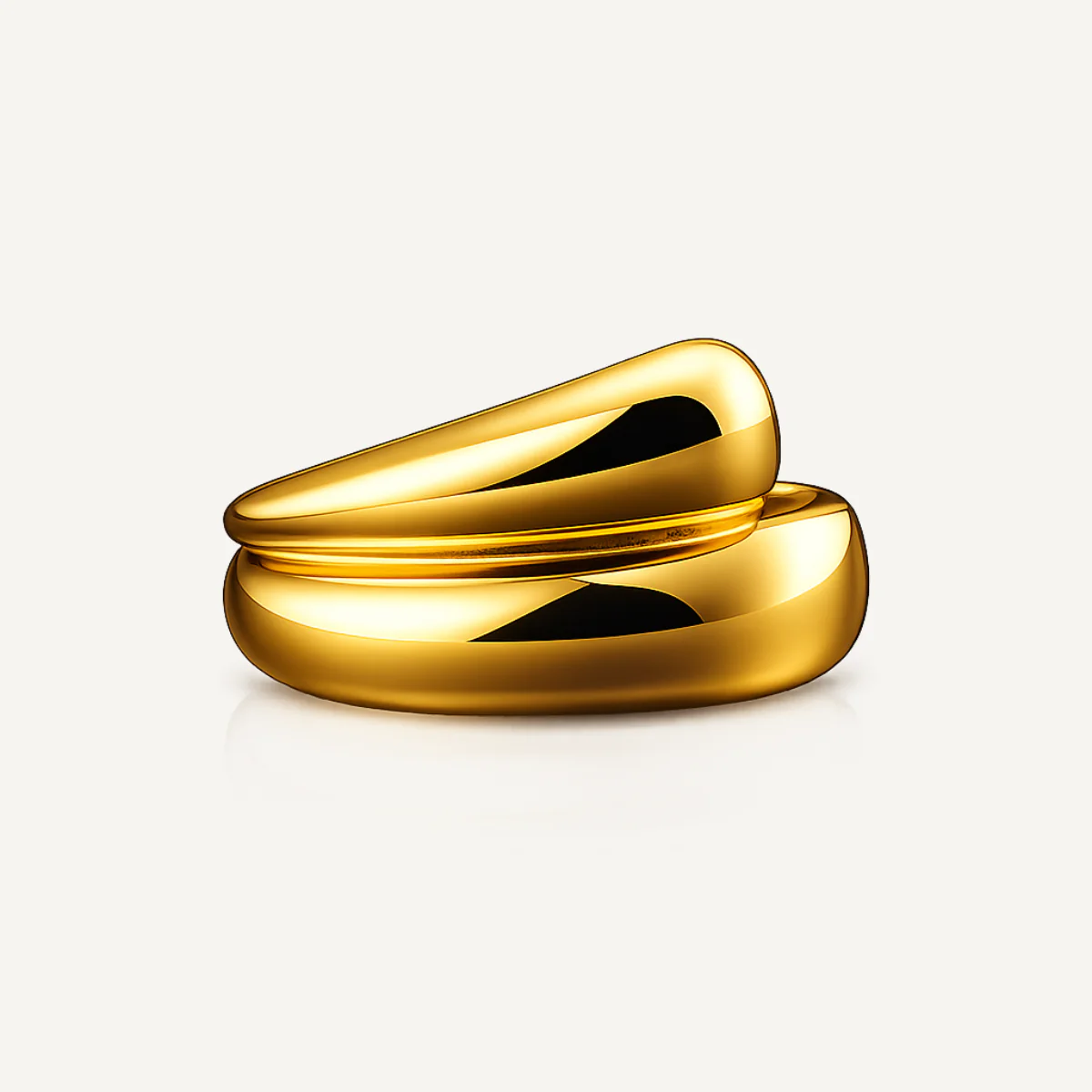 Swirl Twist Ring