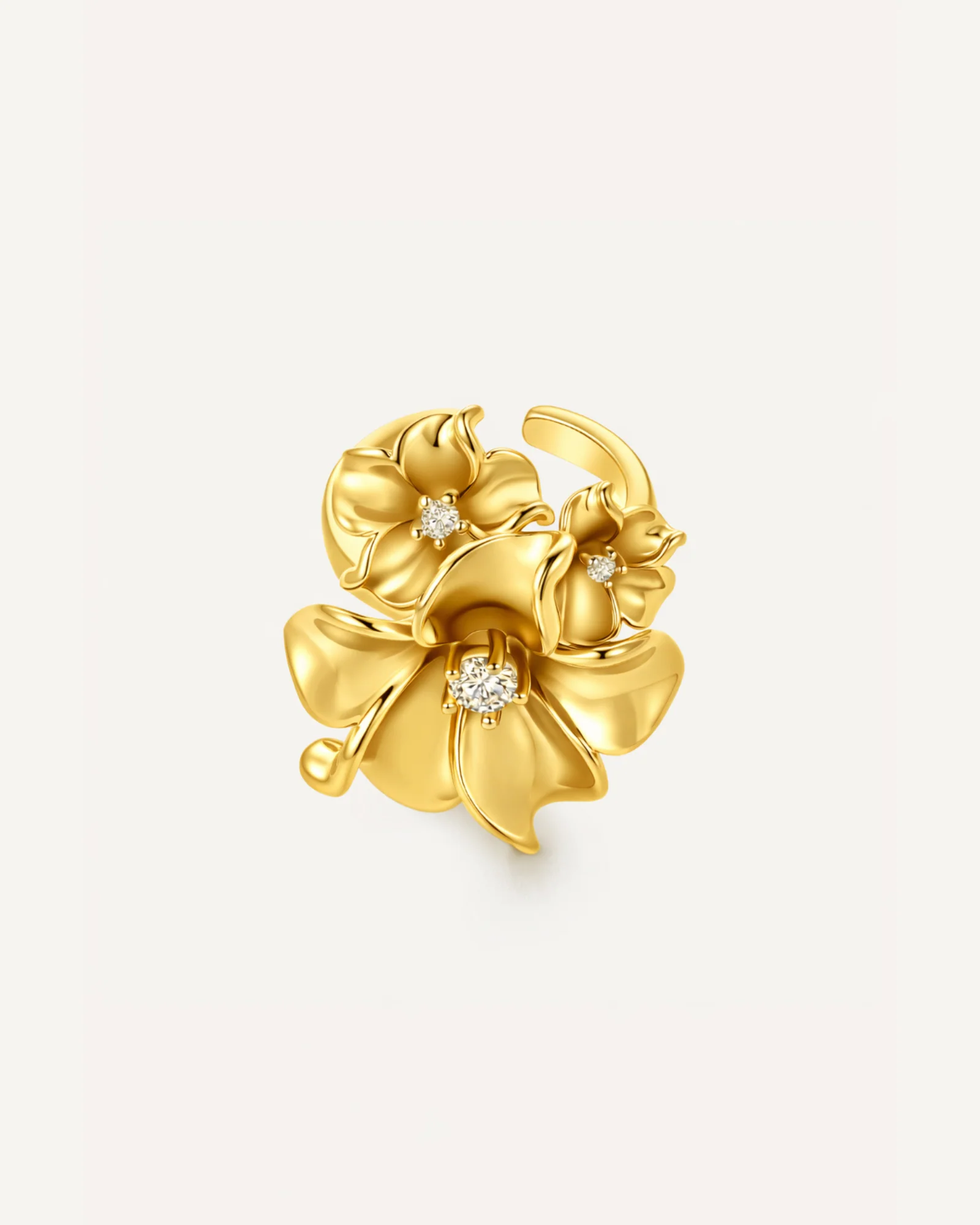 Trio Bloom Ring - Image 3