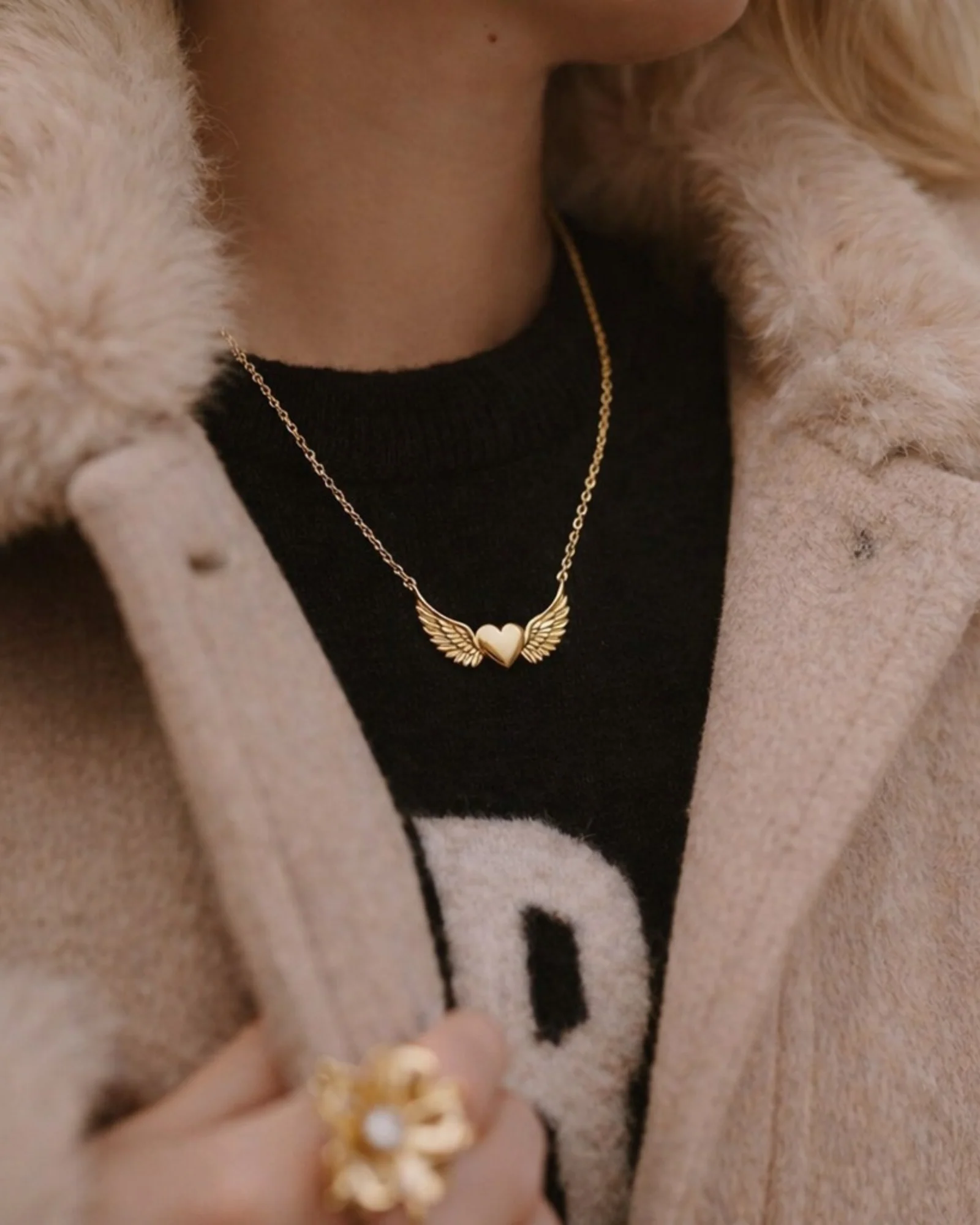 Winged Heart Necklace - Image 5